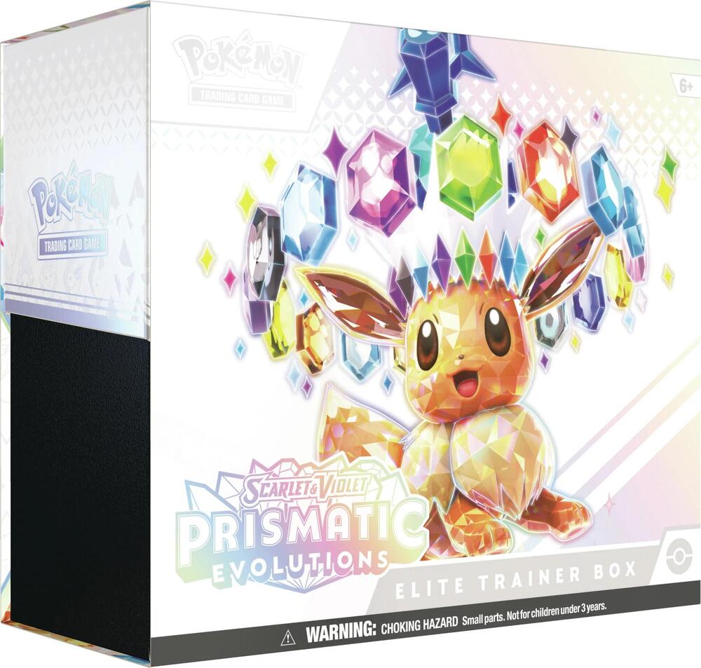 Pokemon Scarlet & Violet Prismatic Evolutions- Elite Trainer Box