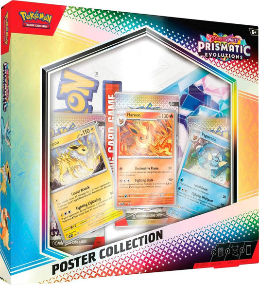 Scarlet & Violet Prismatic Evolutions Poster Collection