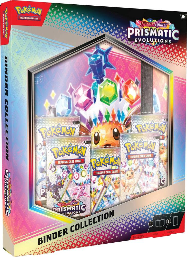 Pokemon Scarlet & Violet Prismatic Evolutions- Binder Collection